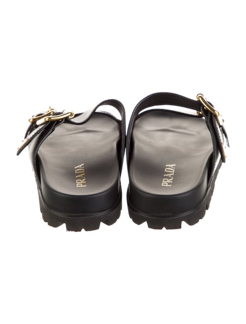 Prada Leather Slides