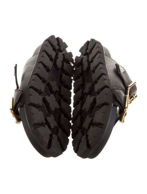 Prada Leather Slides