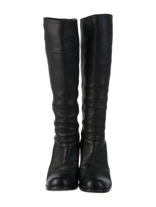 Prada Leather Riding Boots