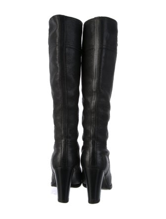 Prada Leather Riding Boots