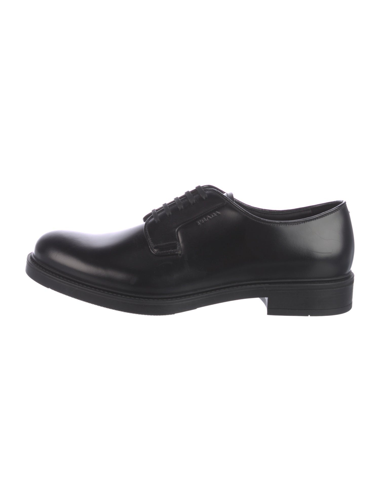 Prada Leather Derby Shoes