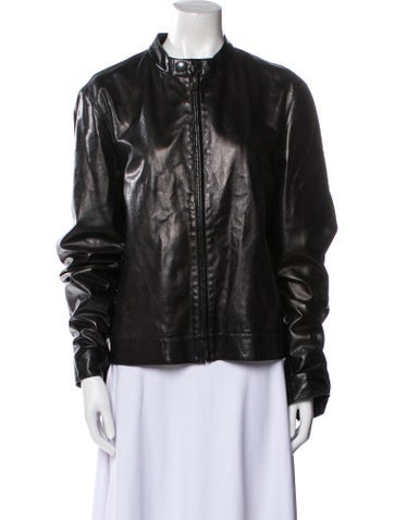 Prada Outerwear Vintage 2000's Moto Jacket Us16, It52 | XXL