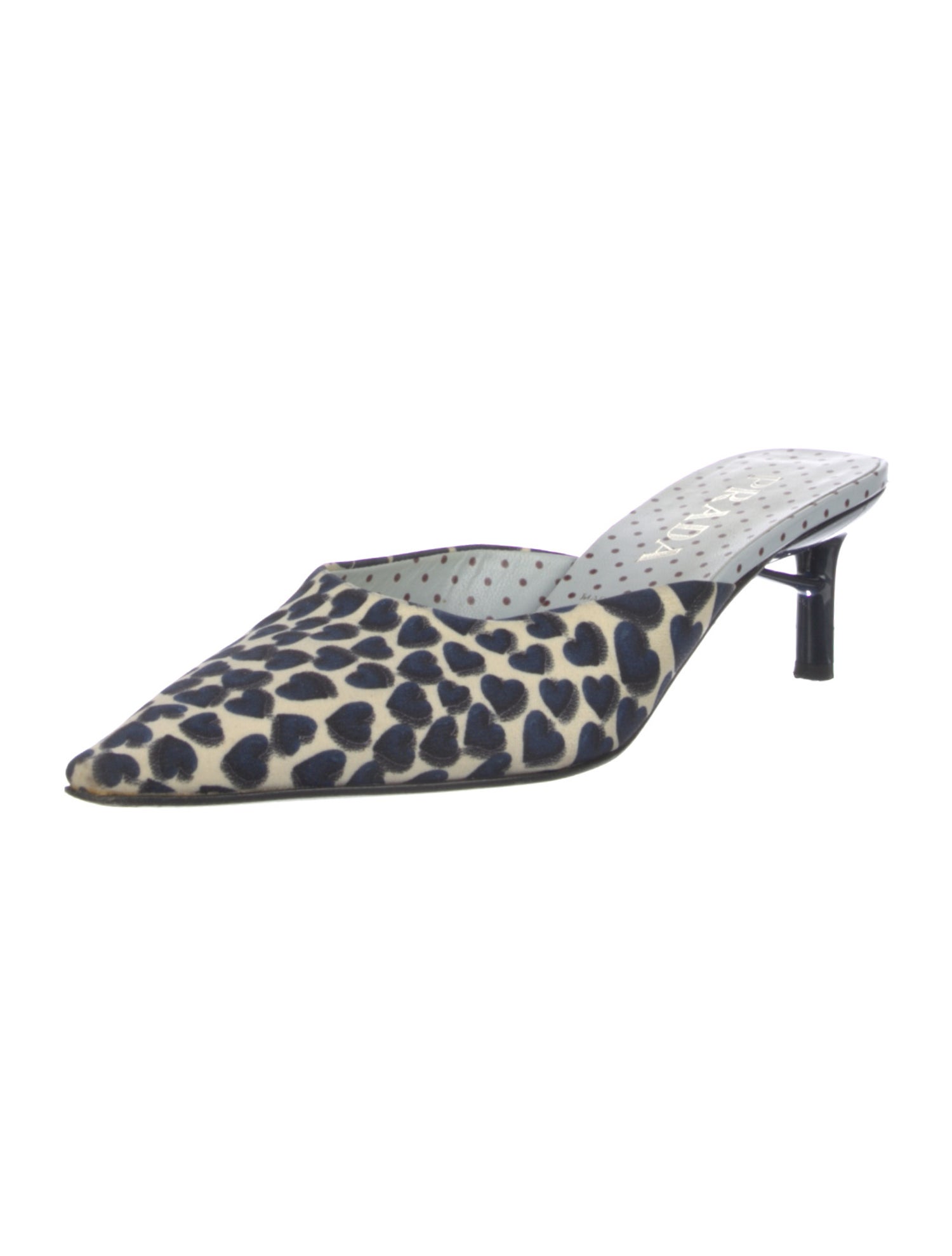 Prada Animal Print Mules
