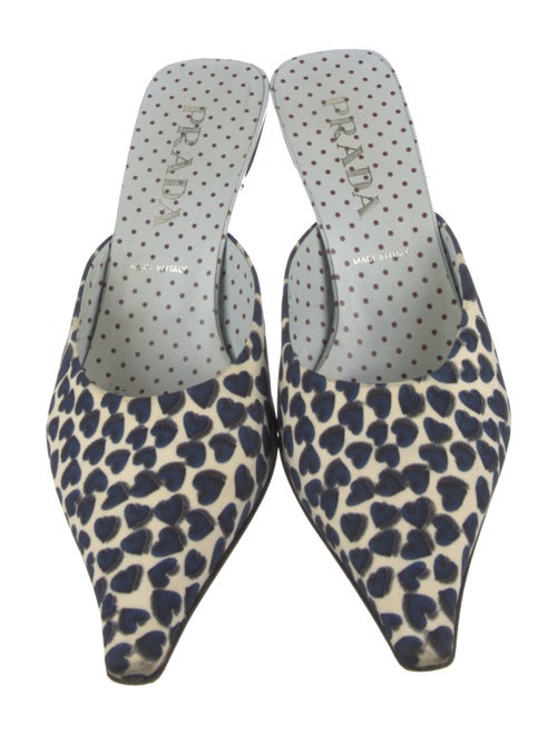 Prada Animal Print Mules