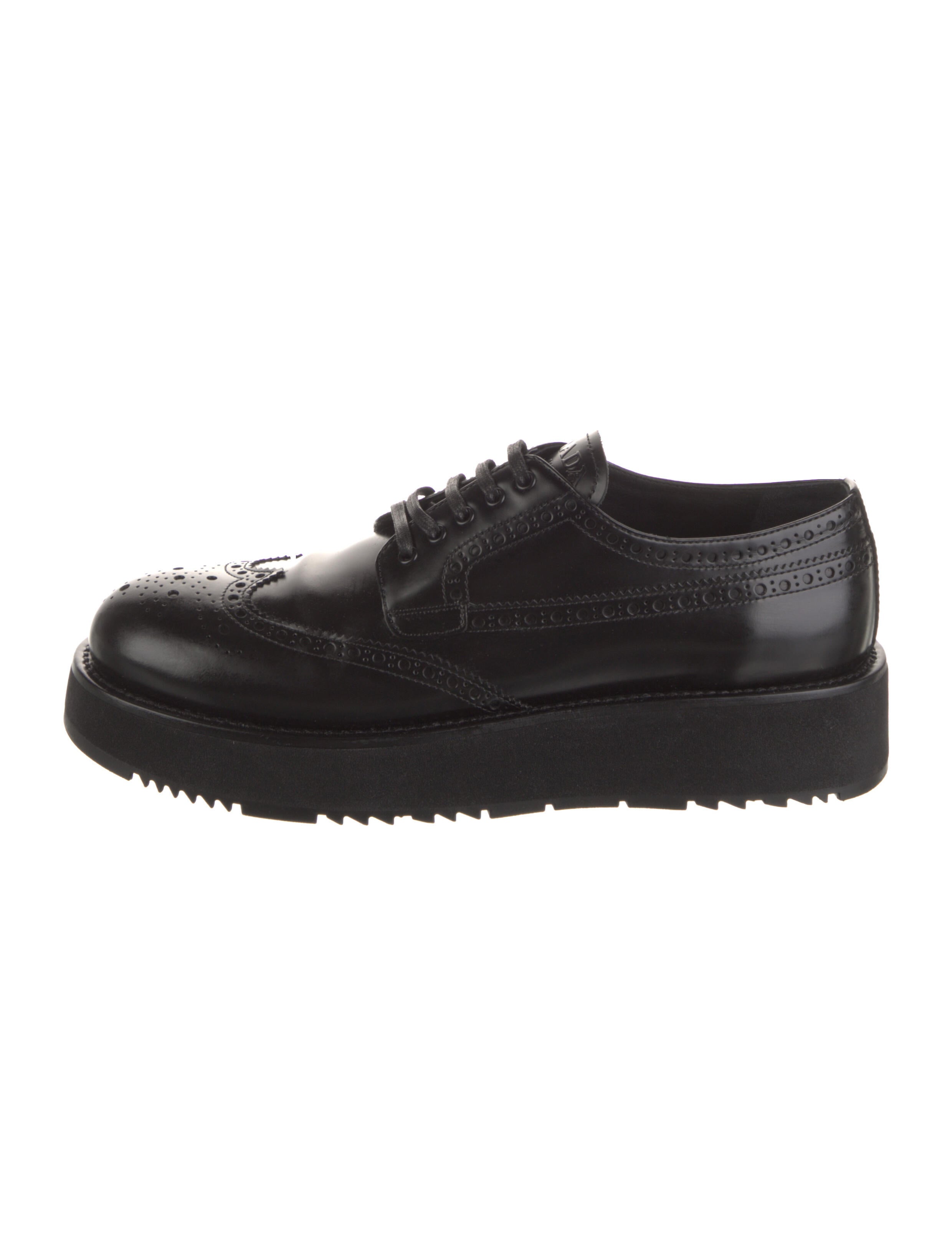 Prada Leather Oxfords