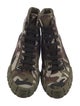 Prada Canvas Camouflage Print Sneakers