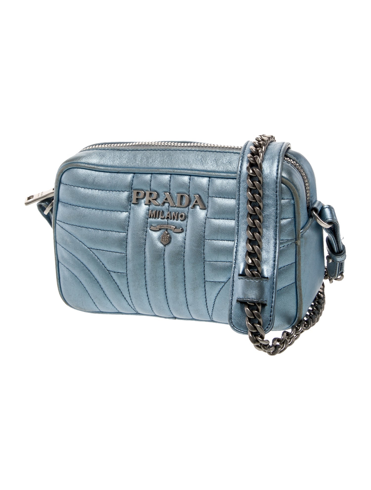 Prada Leather Diagramme Camera