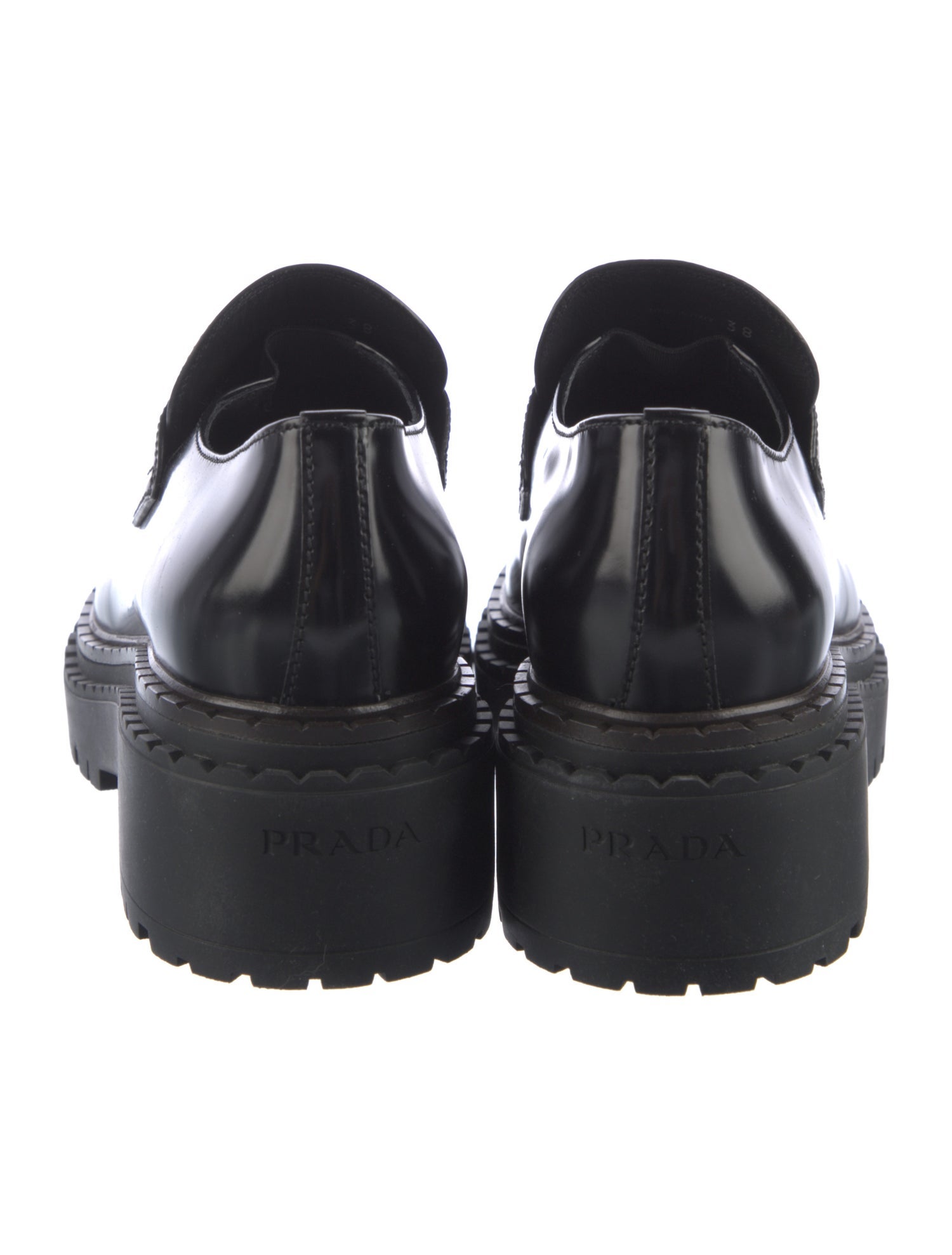 Prada Leather Oxfords