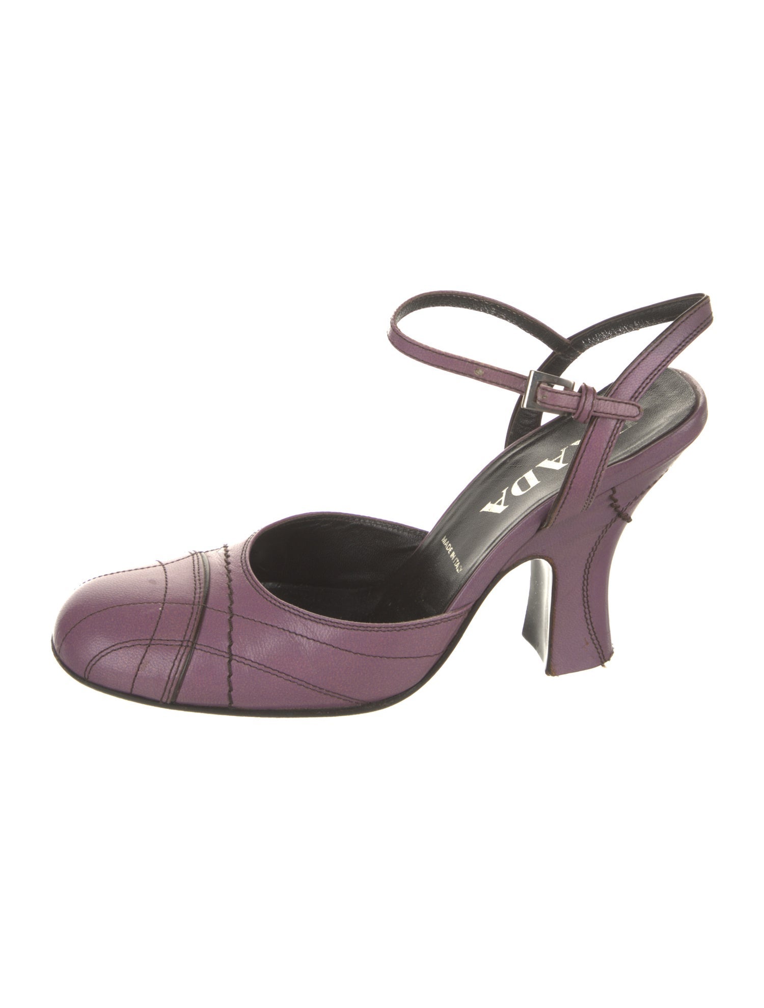 Prada Leather Slingback Pumps