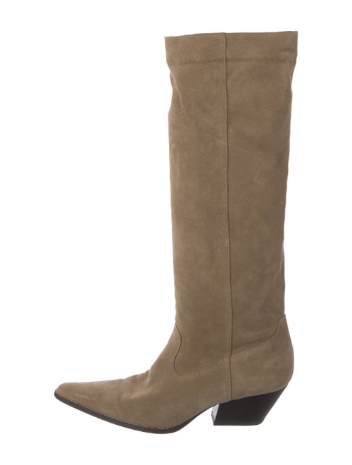 Prada Leather Riding Boots