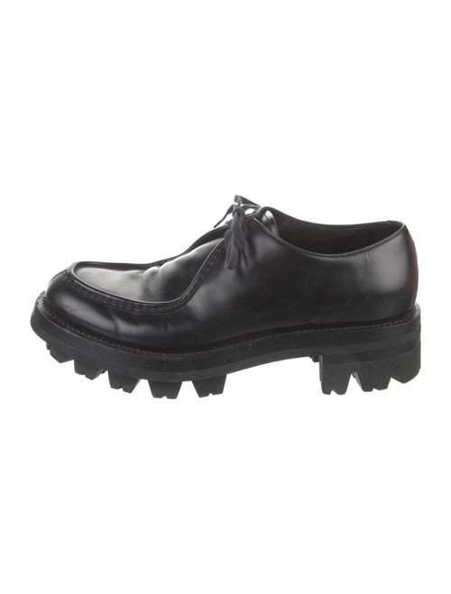 Prada Leather Derby Shoes