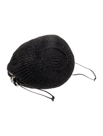 Prada Enameled Metal Triangle Top Handle Bag Small 2025