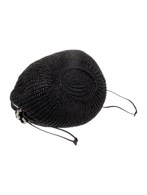 Prada Enameled Metal Triangle Top Handle Bag Small 2025