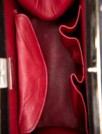 Prada Canvas Top Handle Bag