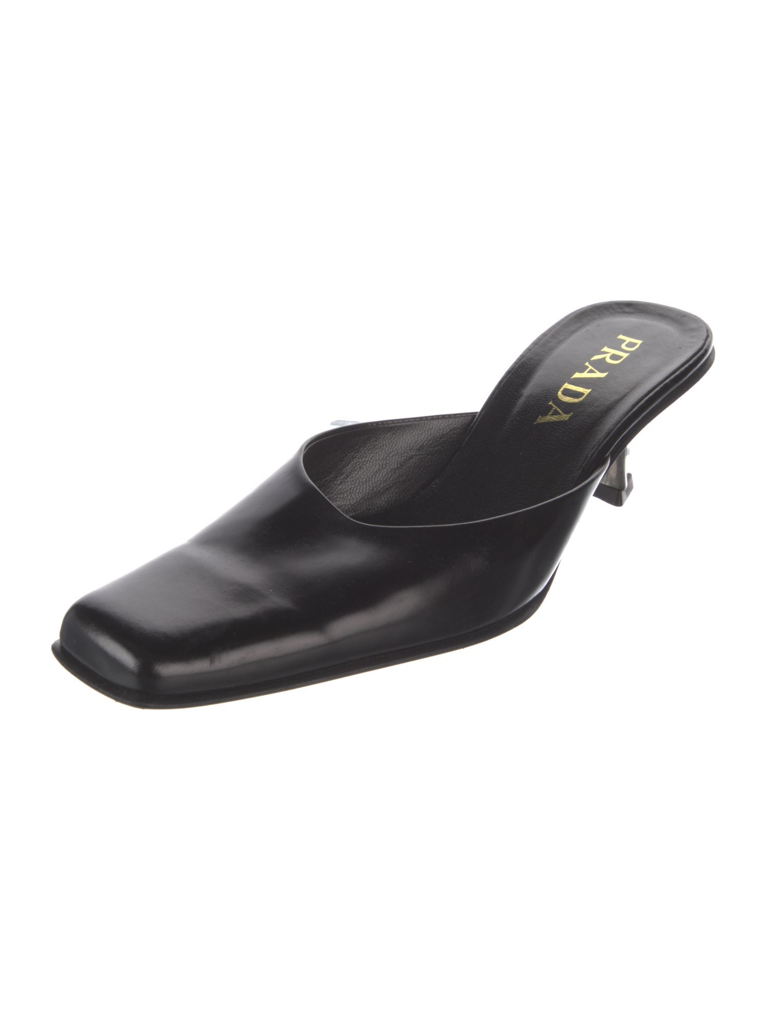 Prada Leather Mules