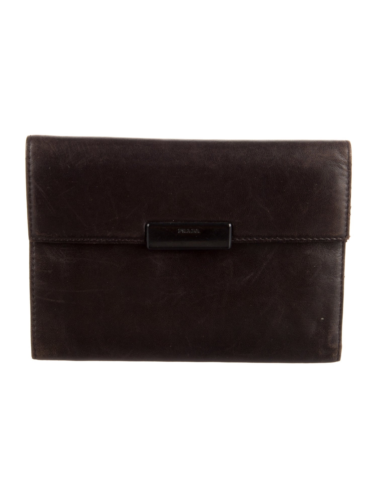 Prada Nappa Leather Trifold Wallet