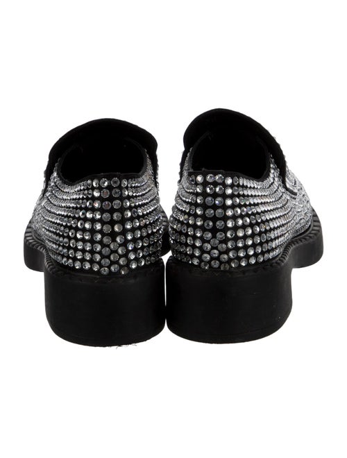 Prada Crystal Crystal Embellishments Oxfords
