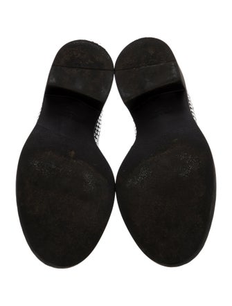 Prada Crystal Crystal Embellishments Oxfords