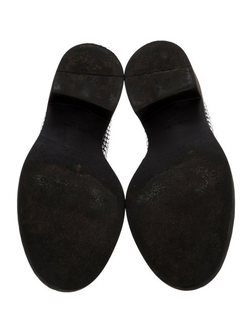 Prada Crystal Crystal Embellishments Oxfords