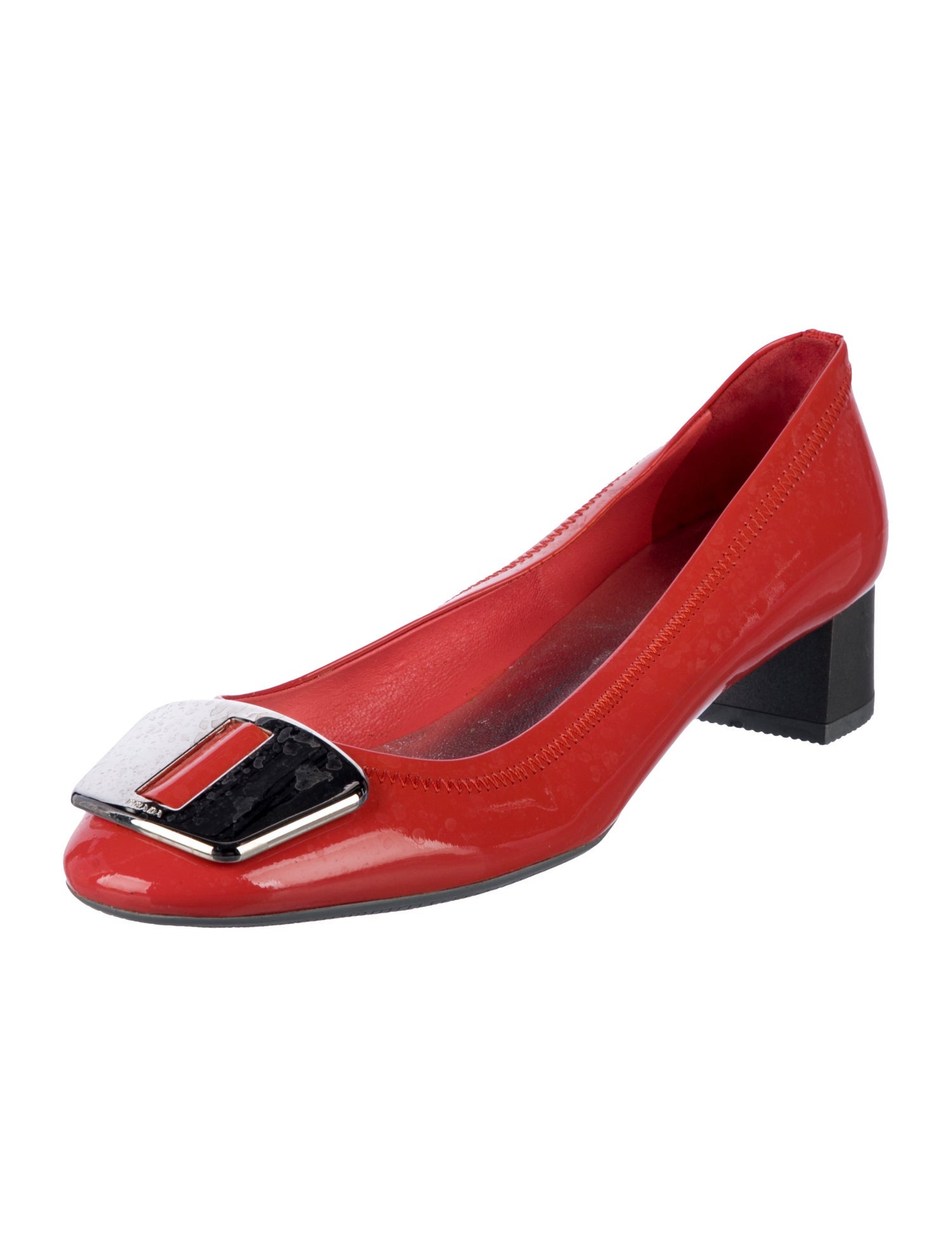 Prada Sport Patent Leather Pumps