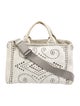 Prada Canvas Top Handle Bag