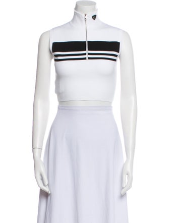 Prada 2022 Turtleneck Crop Top