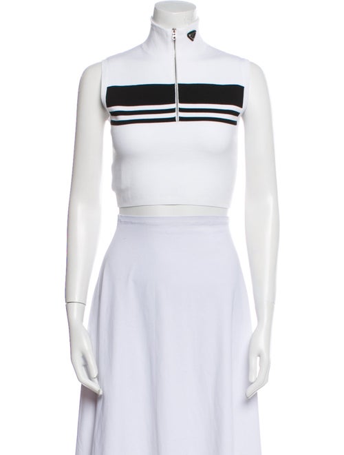 Prada 2022 Turtleneck Crop Top