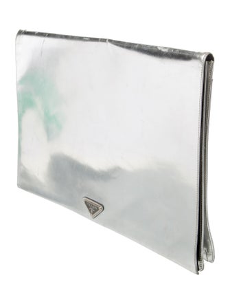 Prada Patent Leather Portfolio