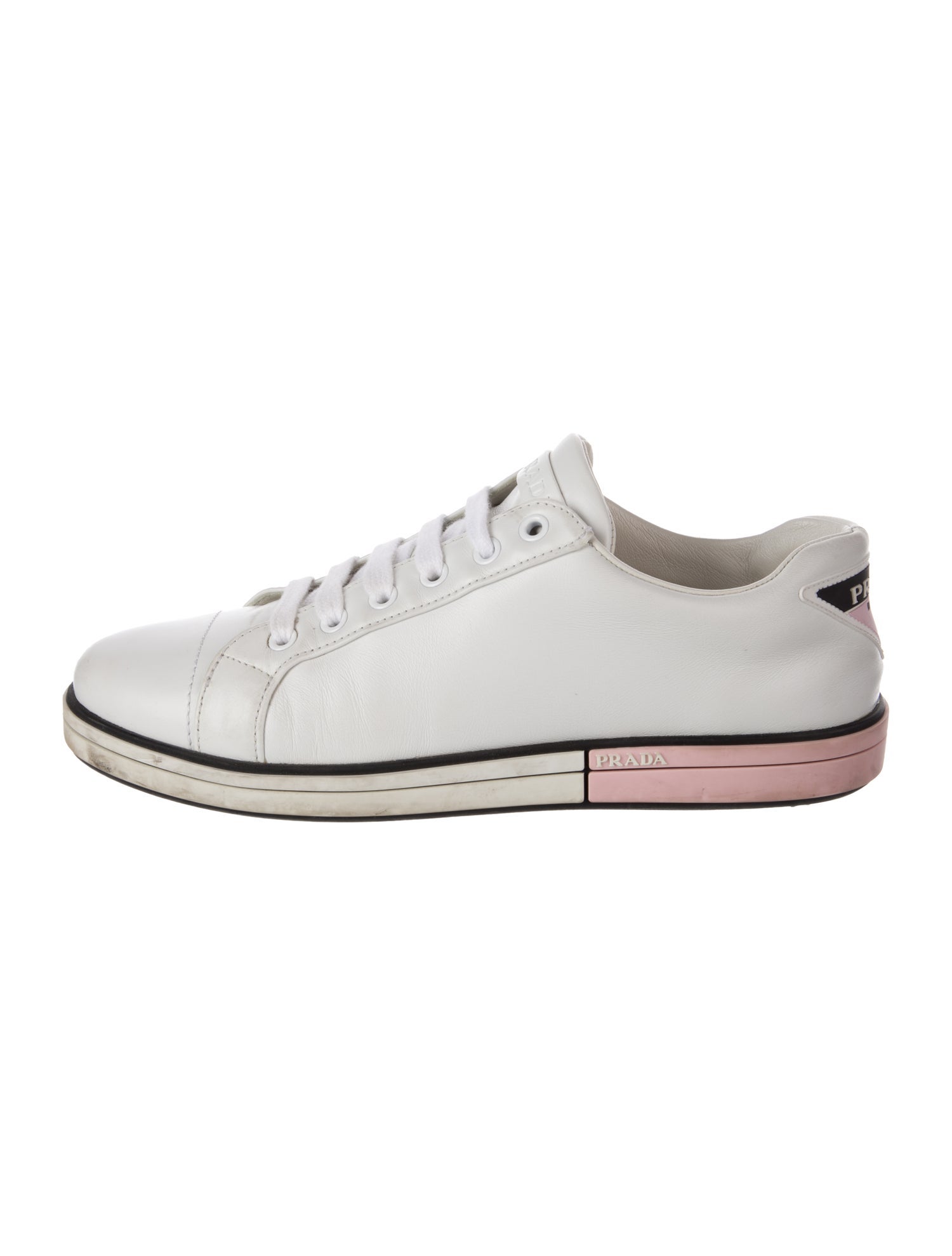 Prada Leather Sneakers