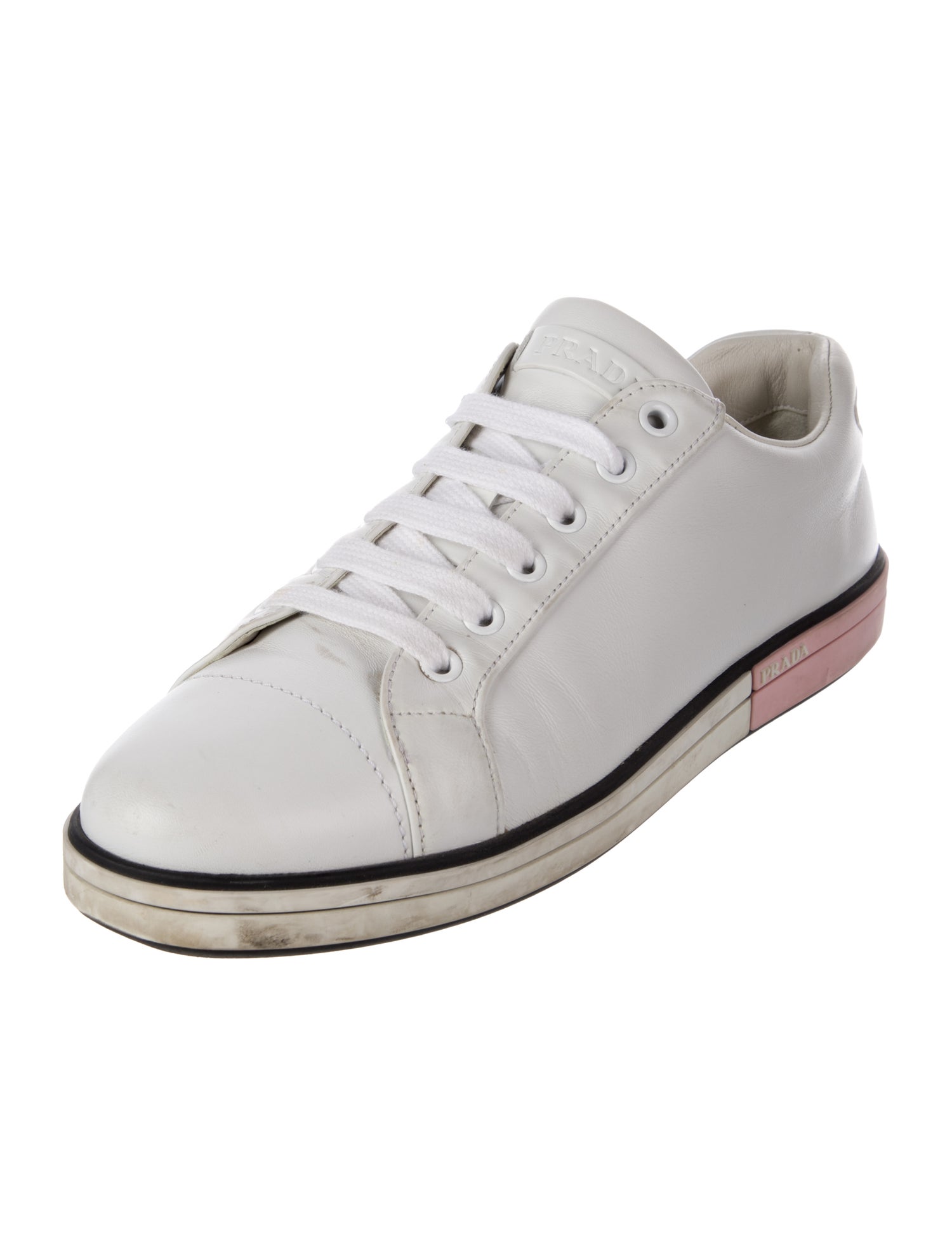 Prada Leather Sneakers