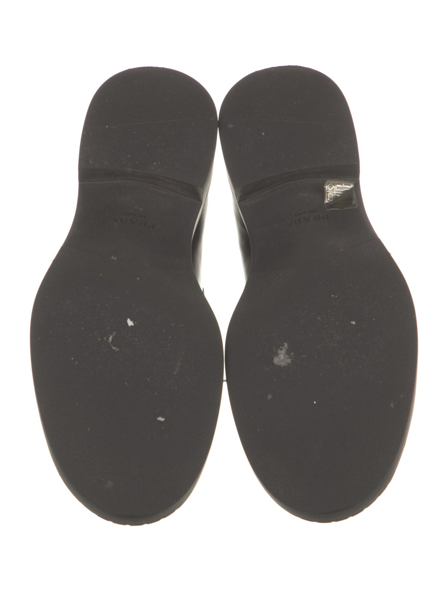 Prada Leather Dress Loafers