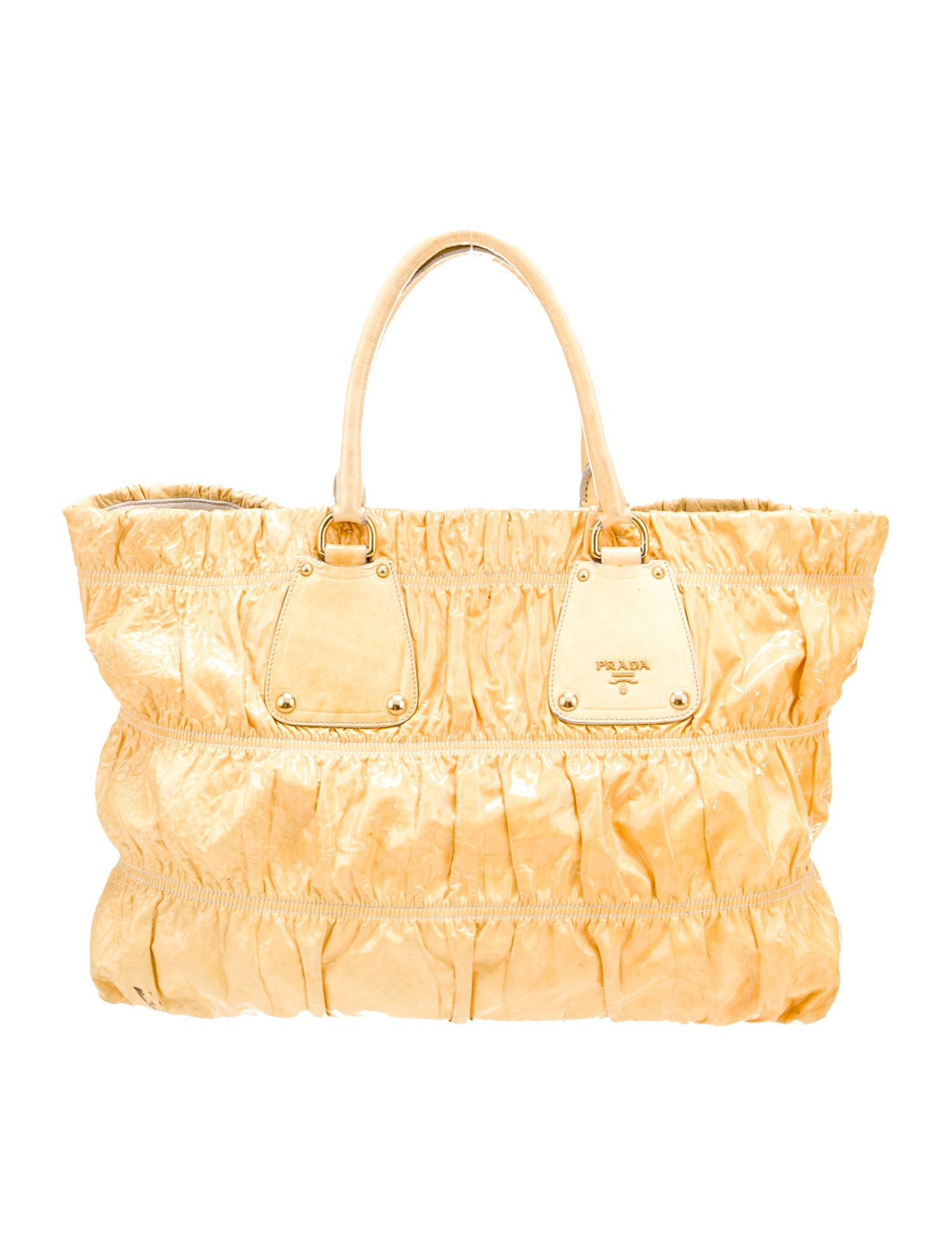 Prada Naplak Leather Naplak Gaufre