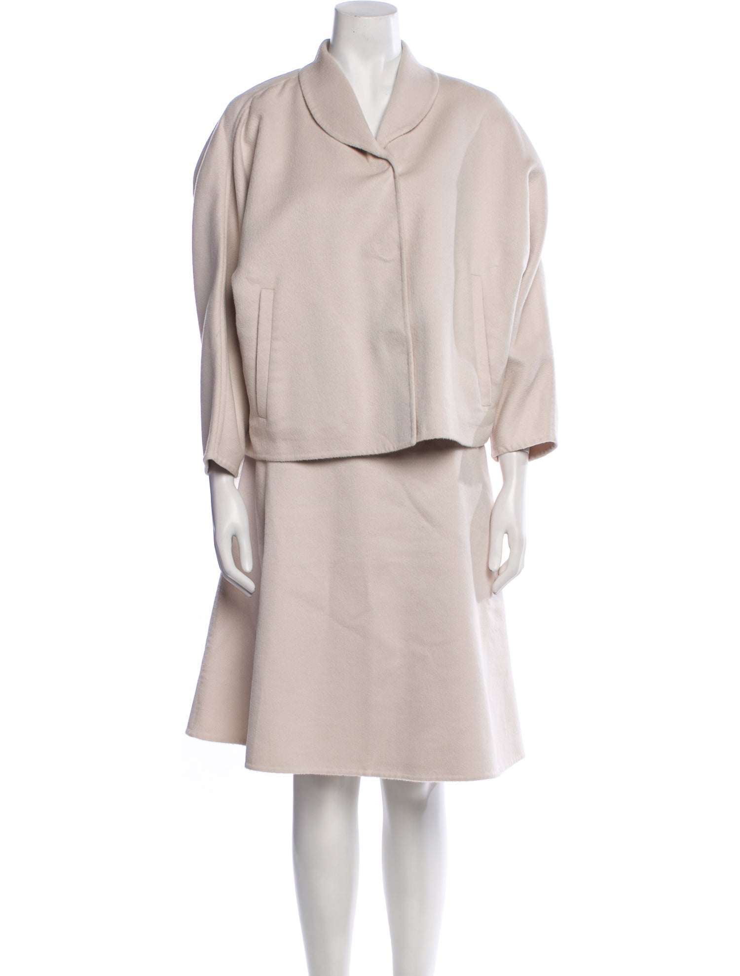 Prada 2021 Virgin Wool Skirt Set