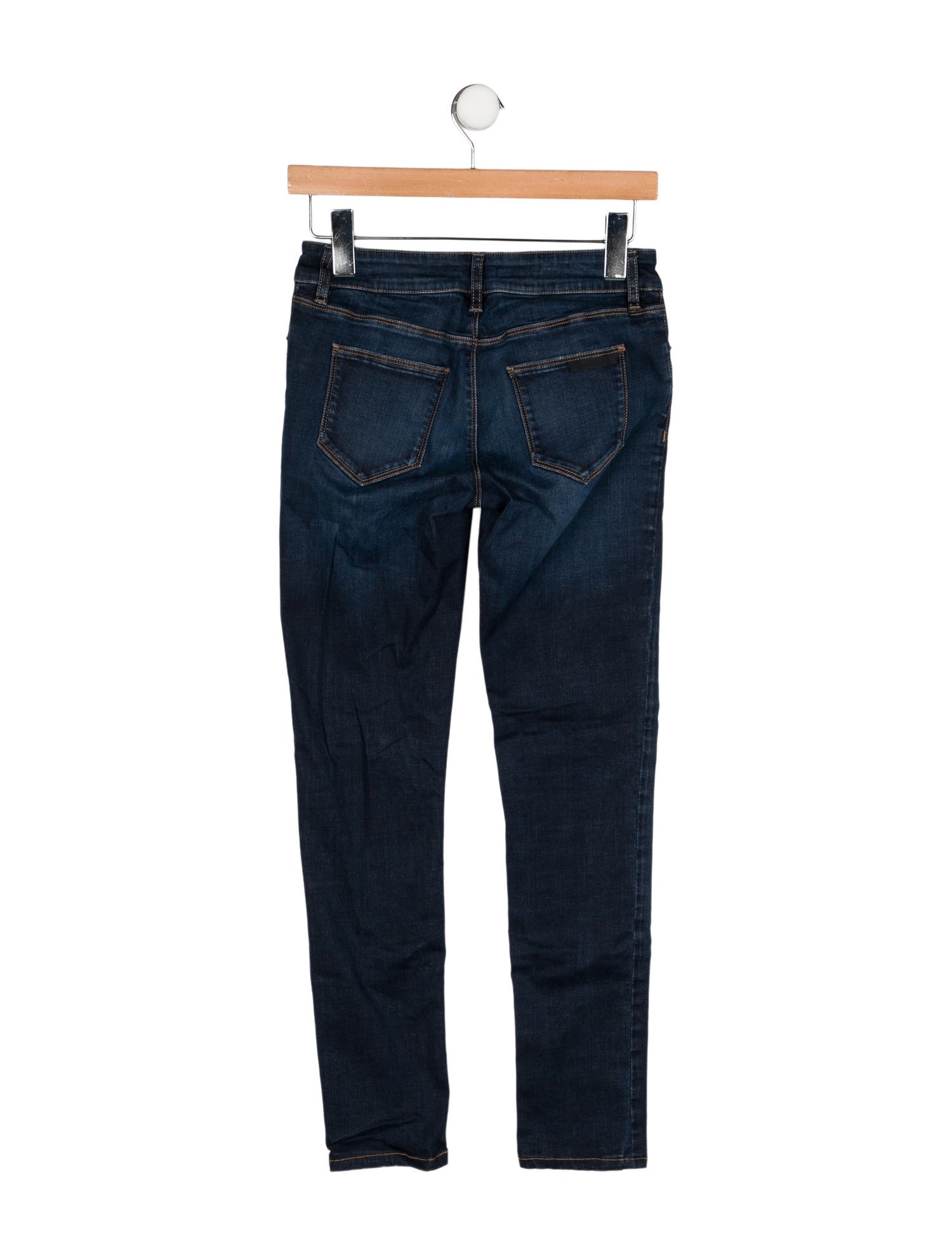 Prada Mid-Rise Skinny Leg Jeans