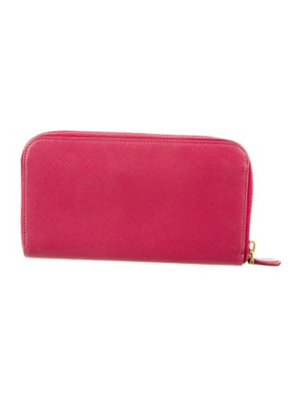 Prada Saffiano Lux Leather Continental Wallet
