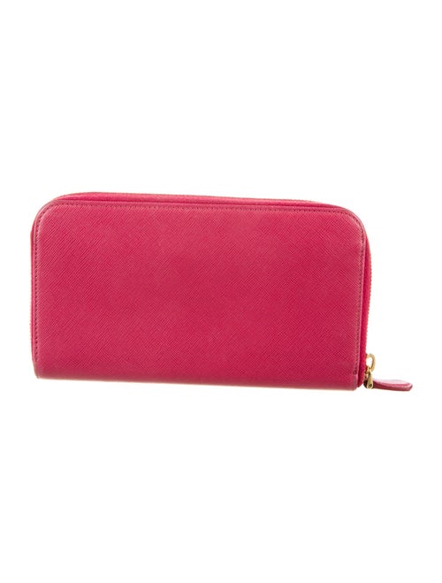 Prada Saffiano Lux Leather Continental Wallet