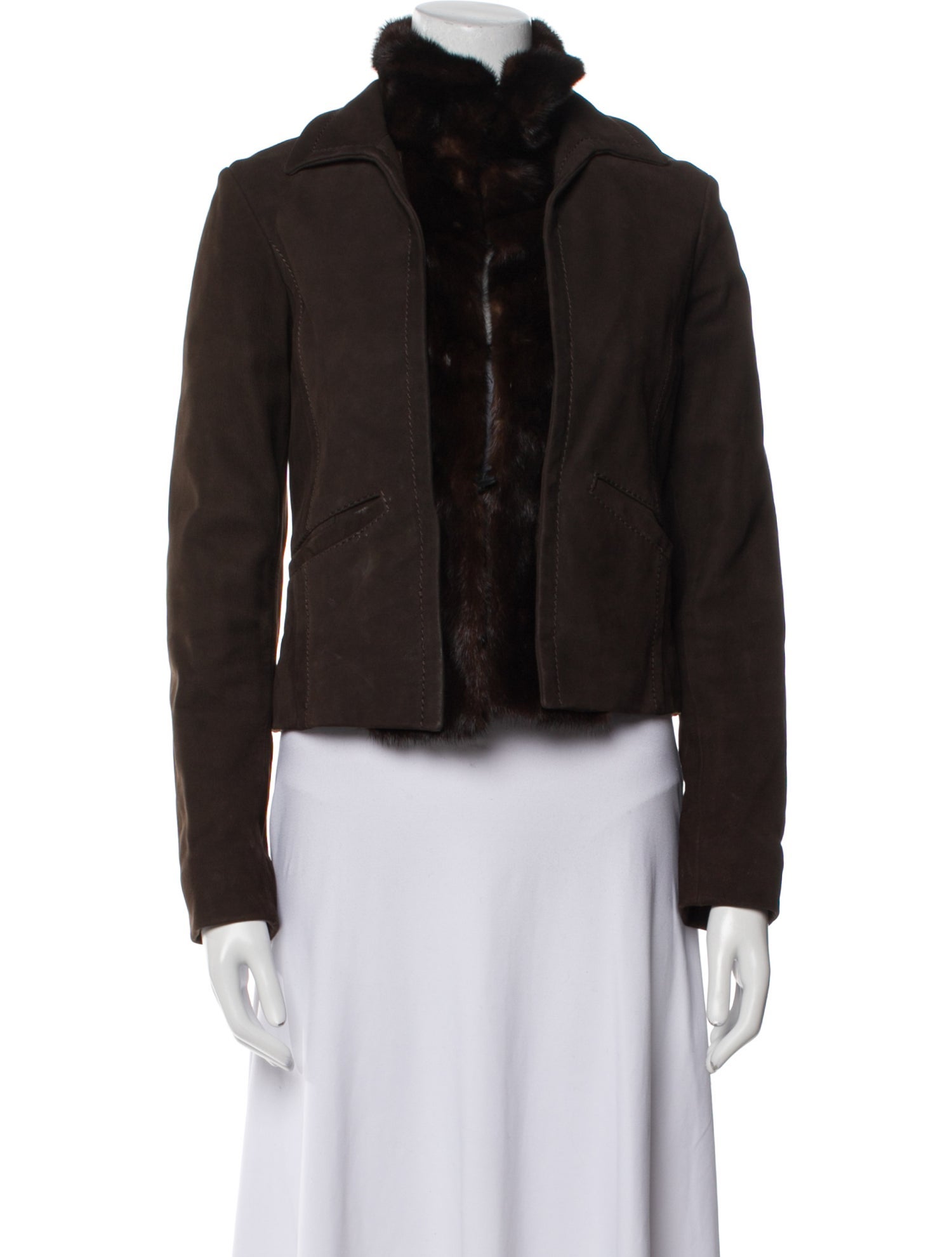 Prada Vintage 2004 Fur Jacket