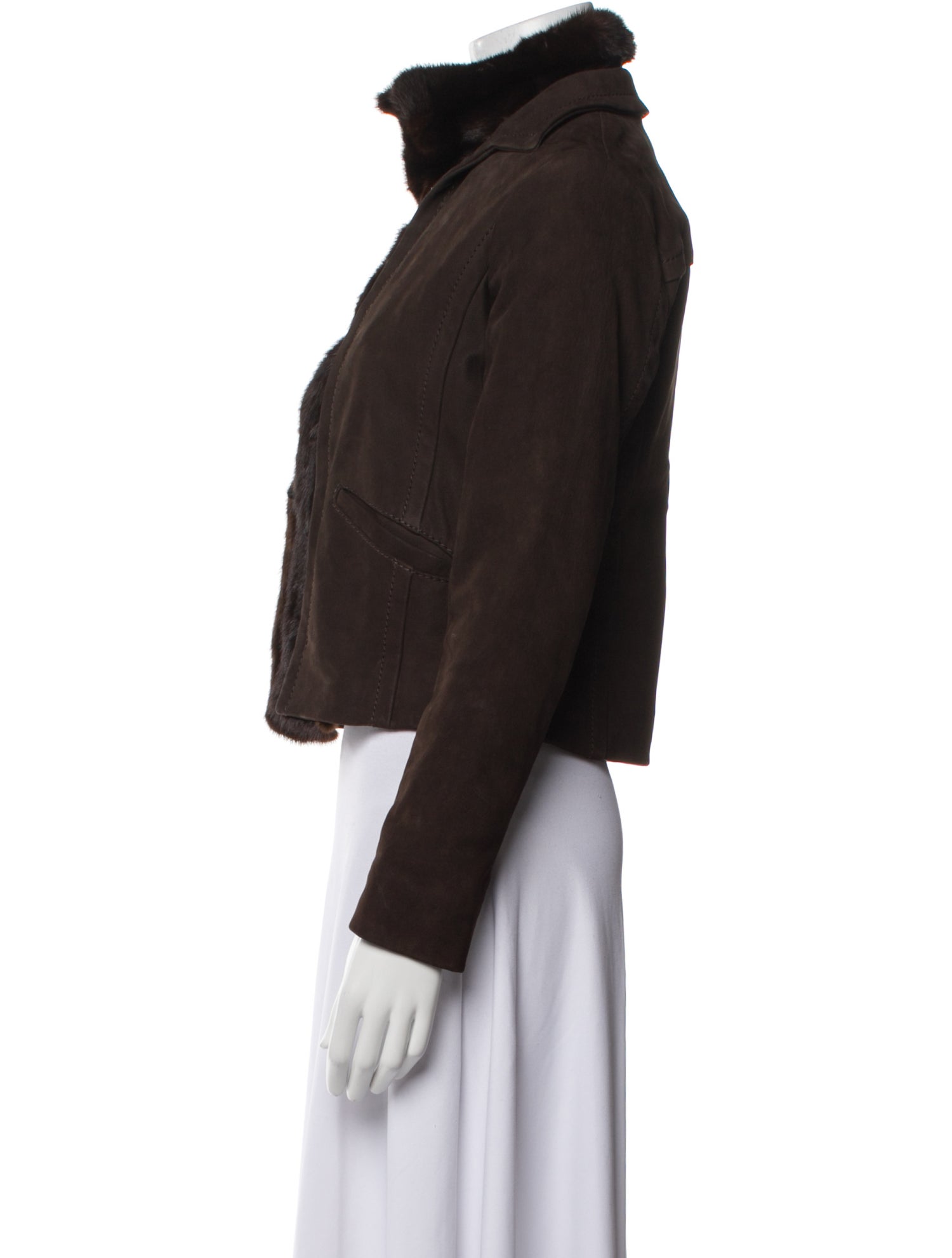 Prada Vintage 2004 Fur Jacket