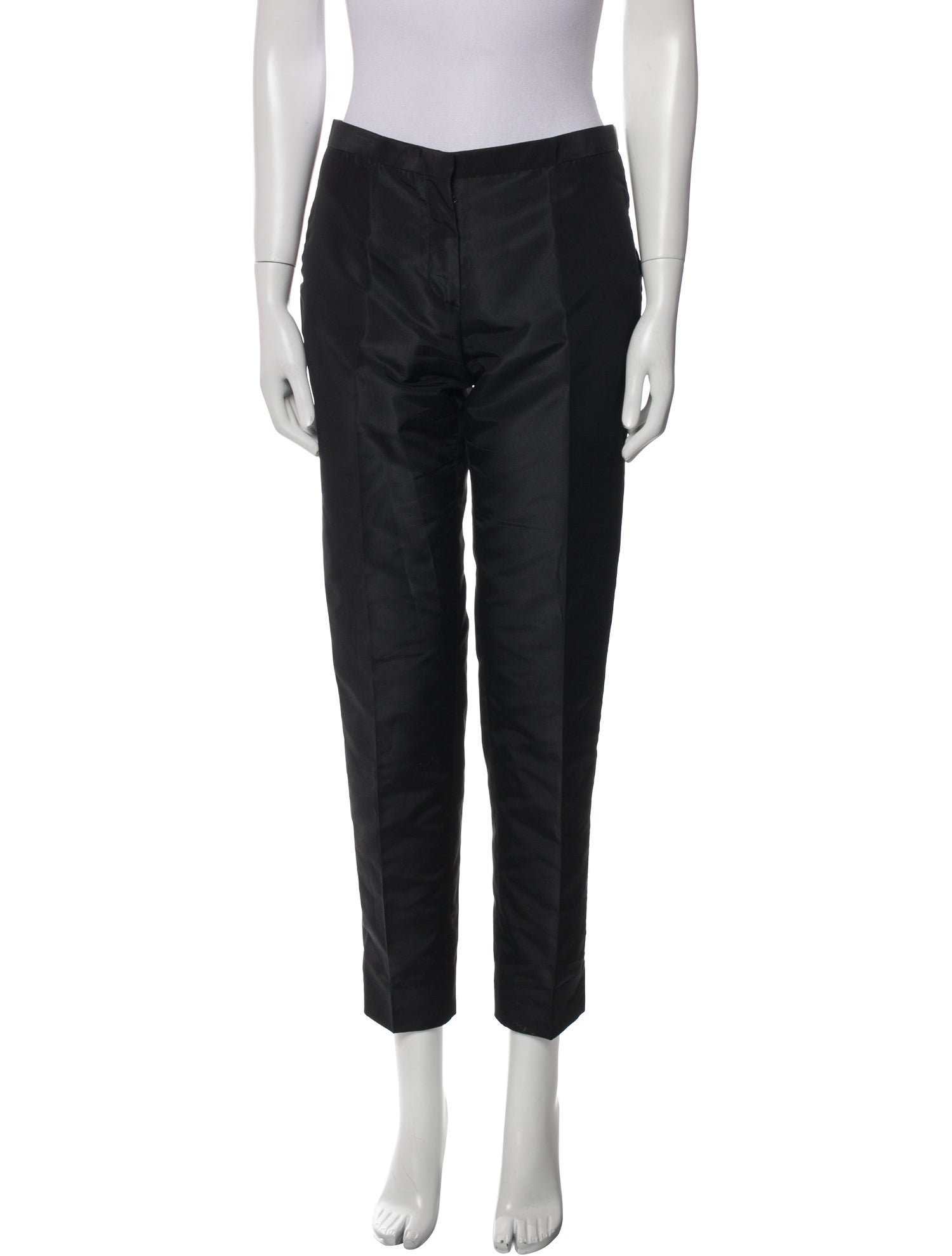 Prada Silk Straight Leg Pants