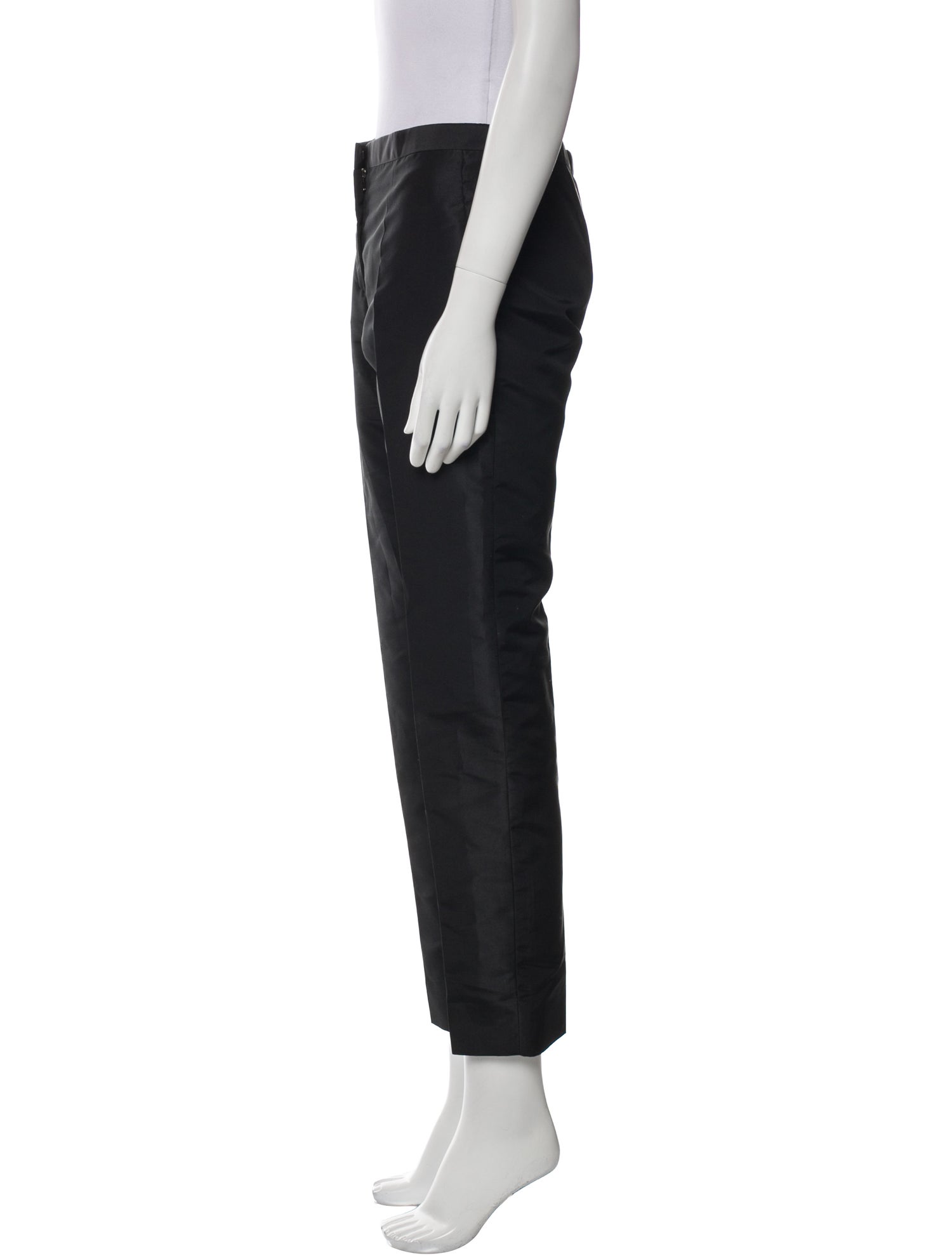 Prada Silk Straight Leg Pants