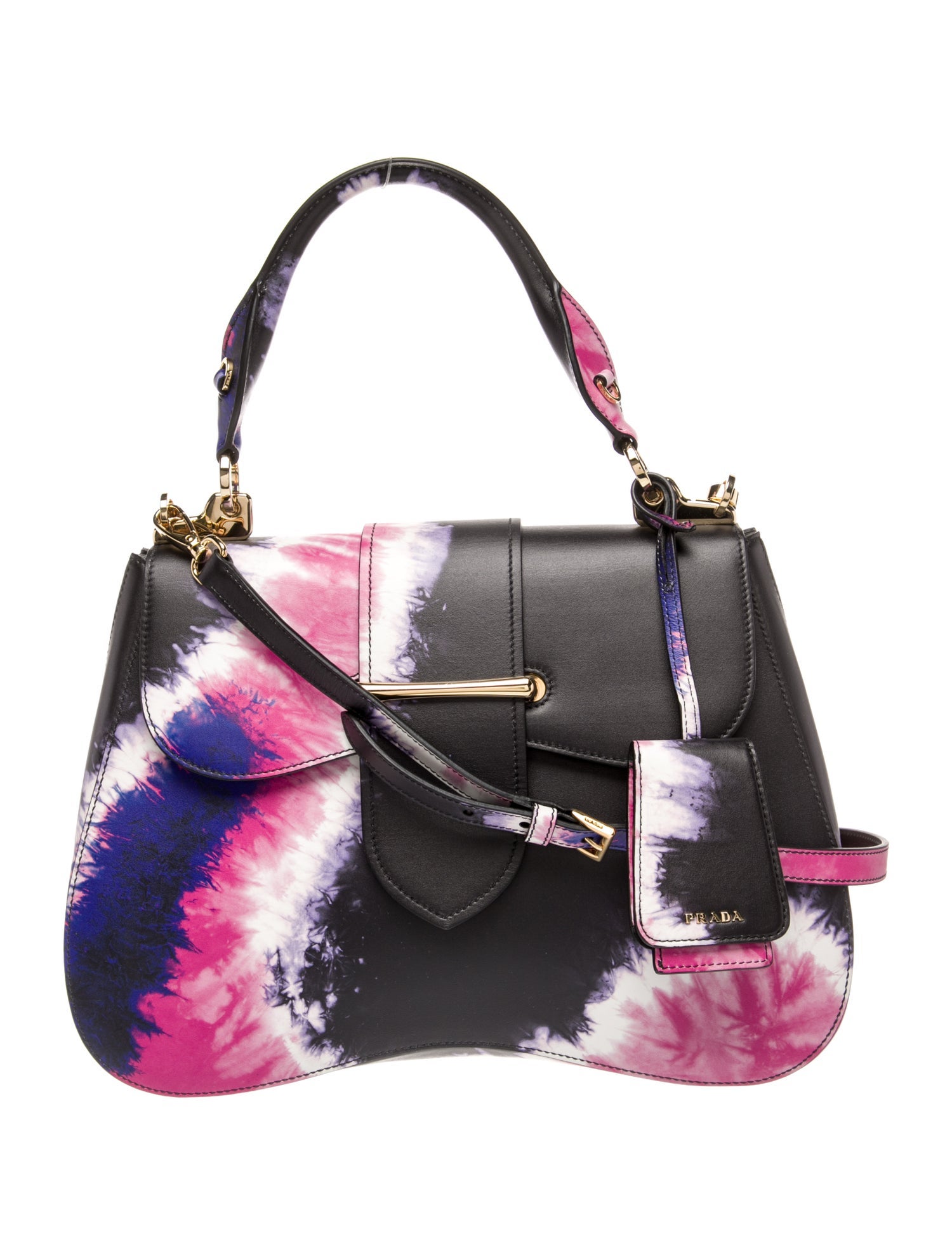 Prada City Calf Leather Sidonie Large