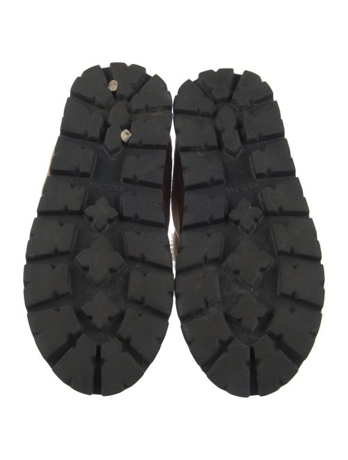 Prada Suede Lace-Up Boots