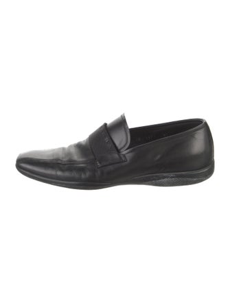 Prada Sport Leather Loafers