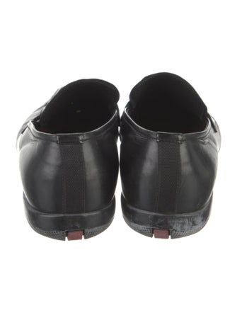 Prada Sport Leather Loafers