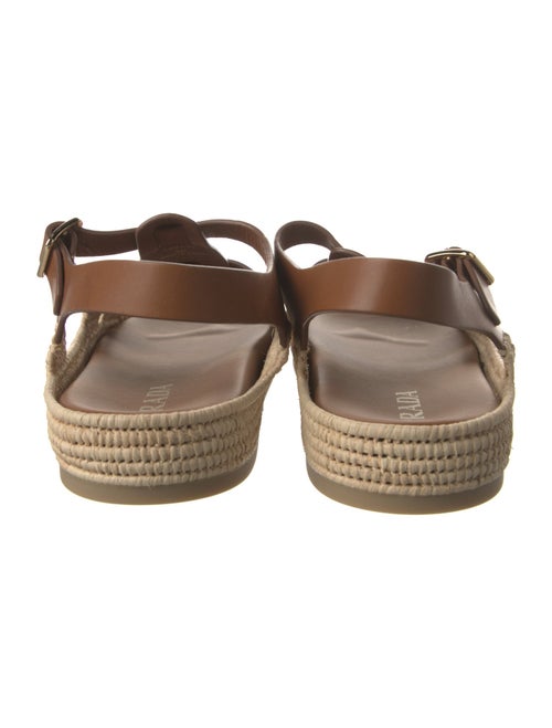 Prada Leather Espadrilles