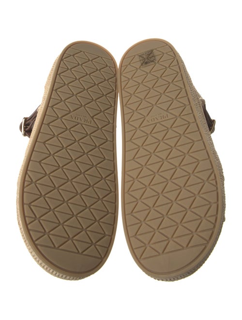 Prada Leather Espadrilles