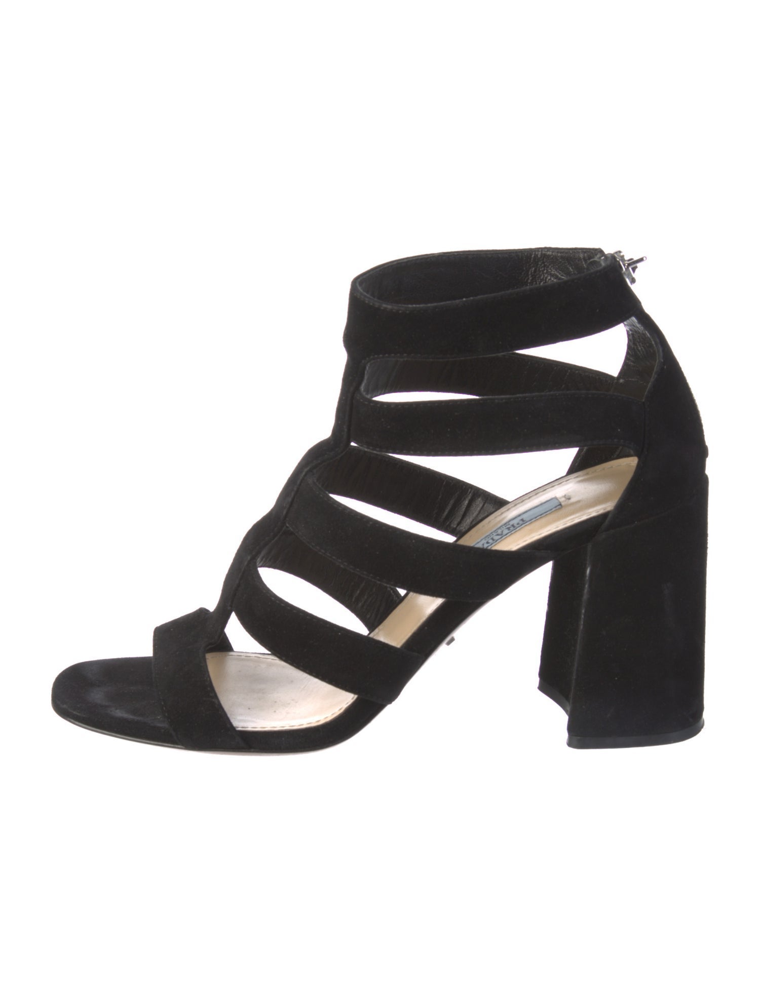 Prada Suede Gladiator Sandals