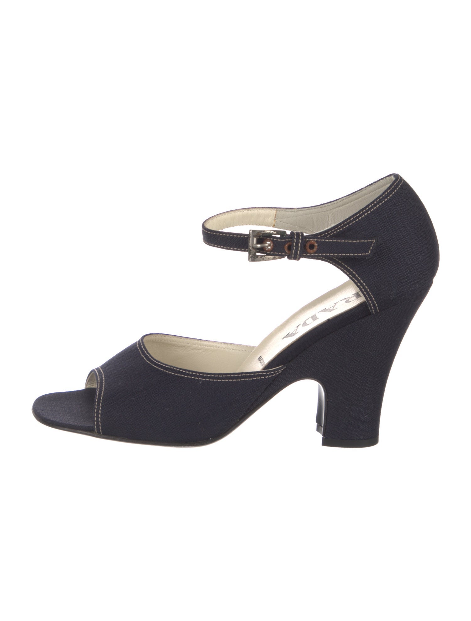 Prada Canvas Sandals