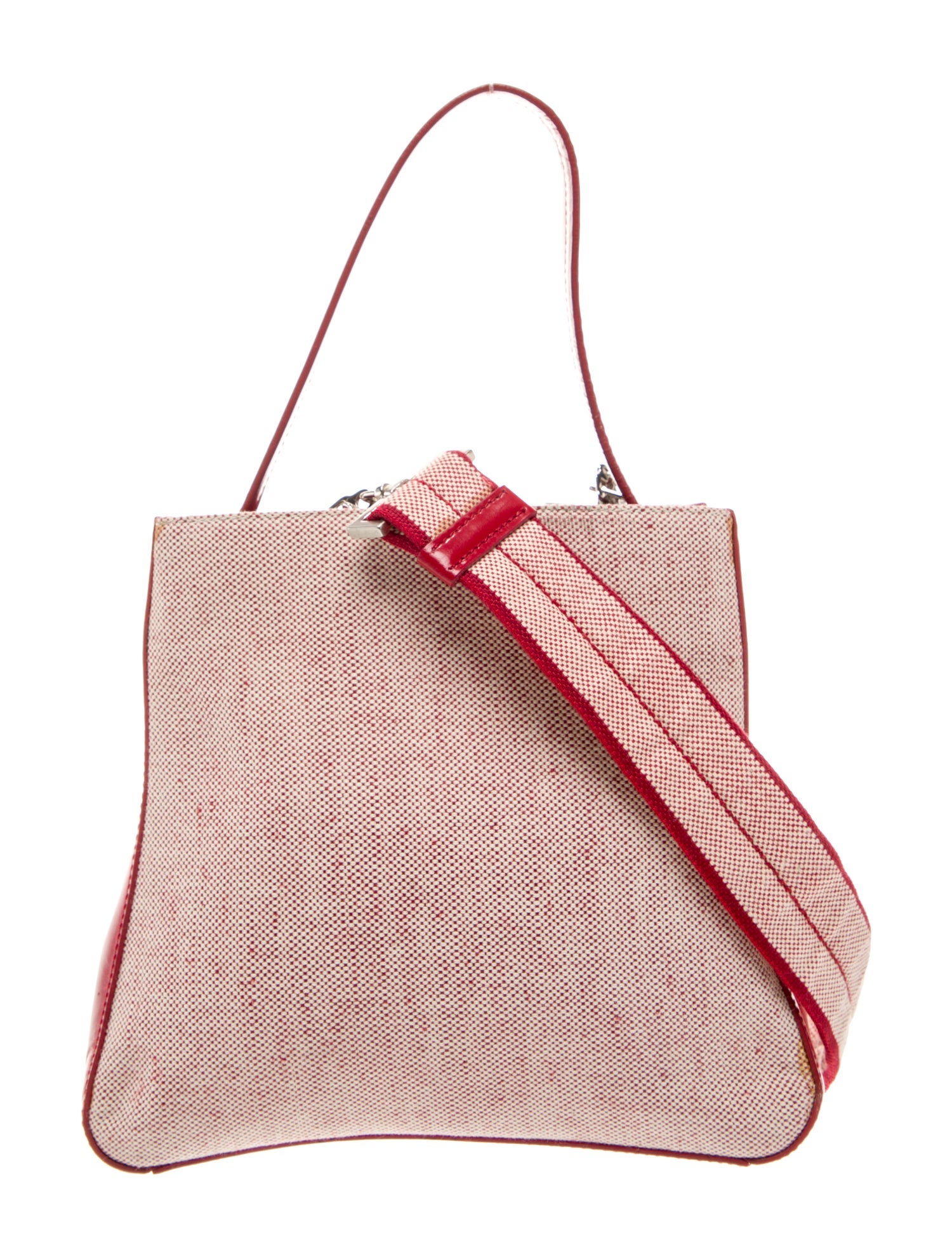 Prada Canvas Top Handle Bag Vintage