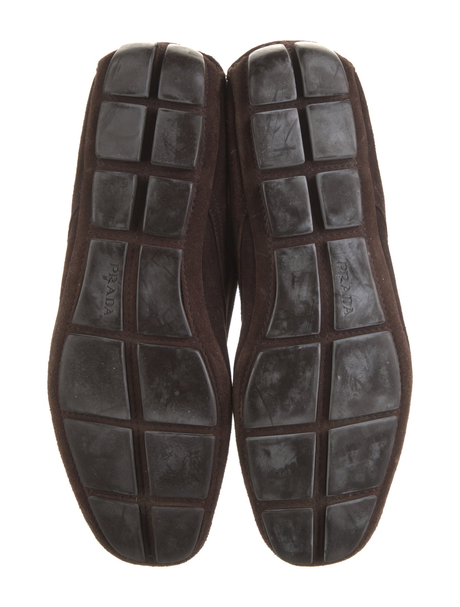 Prada Suede Lace-Up Boots